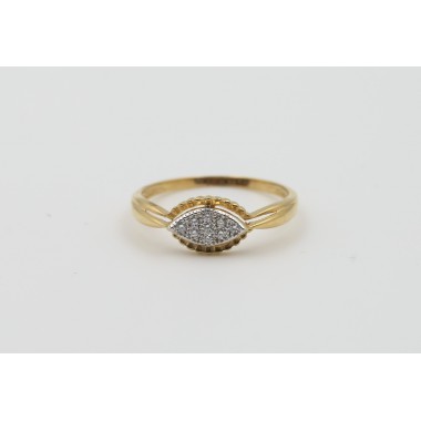  18K Stylish Diamond Ring for Women's